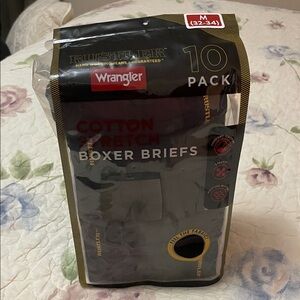Wrangler Boxer Briefs 10-Pack
